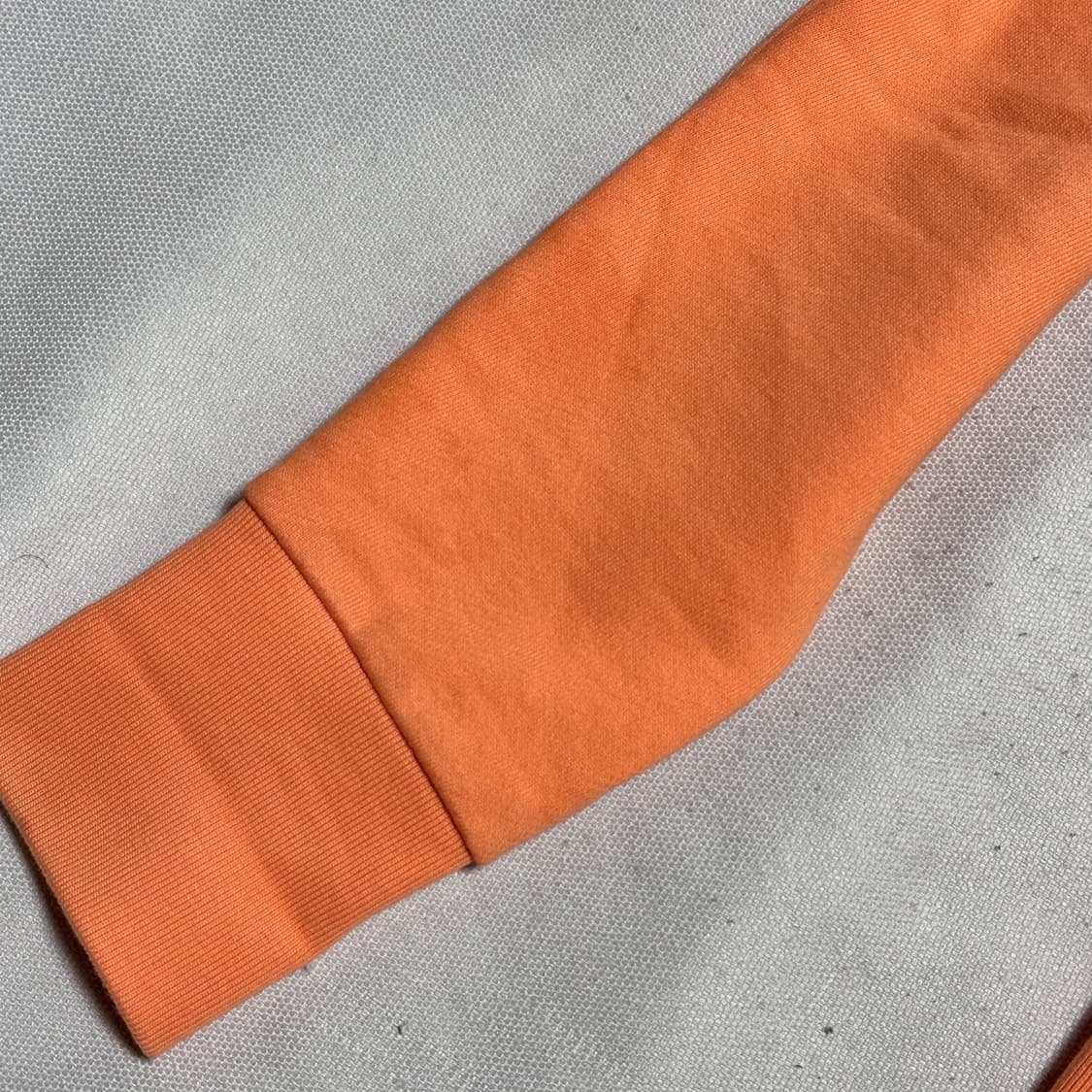 S 메종 키츠네 더블 폭스 헤드 오렌지 후드티 상품이미지7