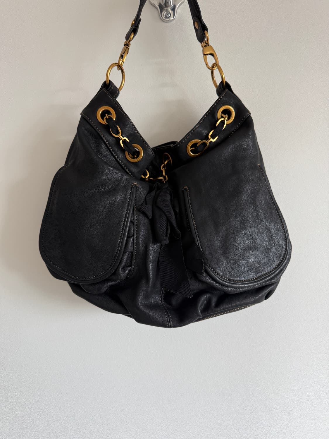 라비엔코(RABEANCO) 레더 숄더백 상품이미지2