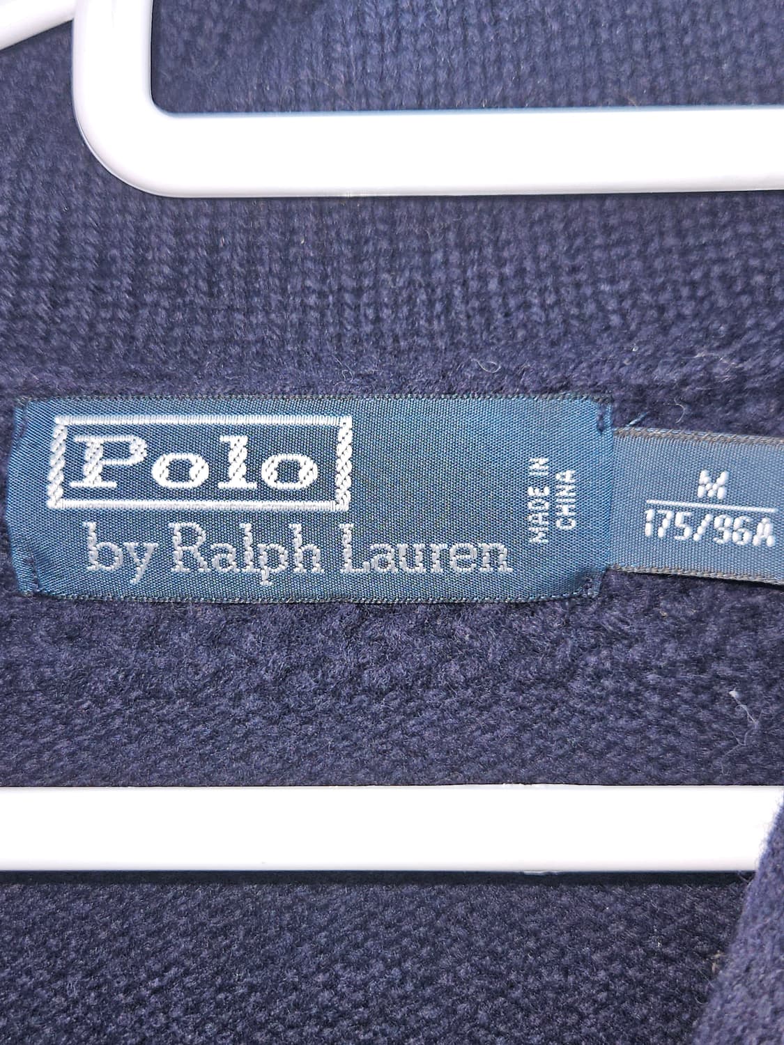 폴로 랄프로렌 숄카라 니트 하프집업 람포 스웨터 M 상품이미지3