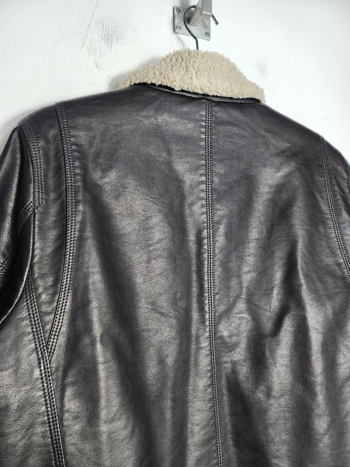 리바이스 인조 가죽 셰르파 트러커 자켓 상품이미지5