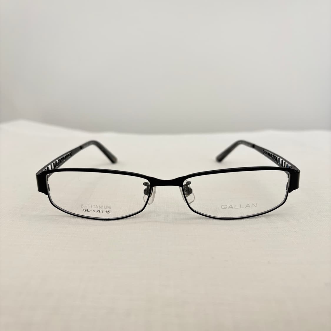 GALLAN 겔랑 티타늄 블랙 빈티지안경 상품이미지1