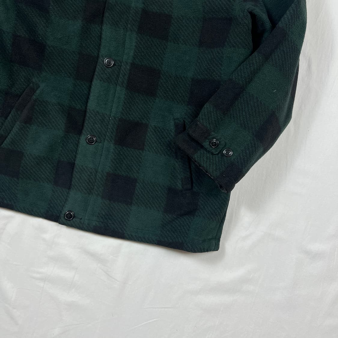 90‘s 폴로랄프로렌 스펠아웃 타탄체크 리버시블 자켓 상품이미지4