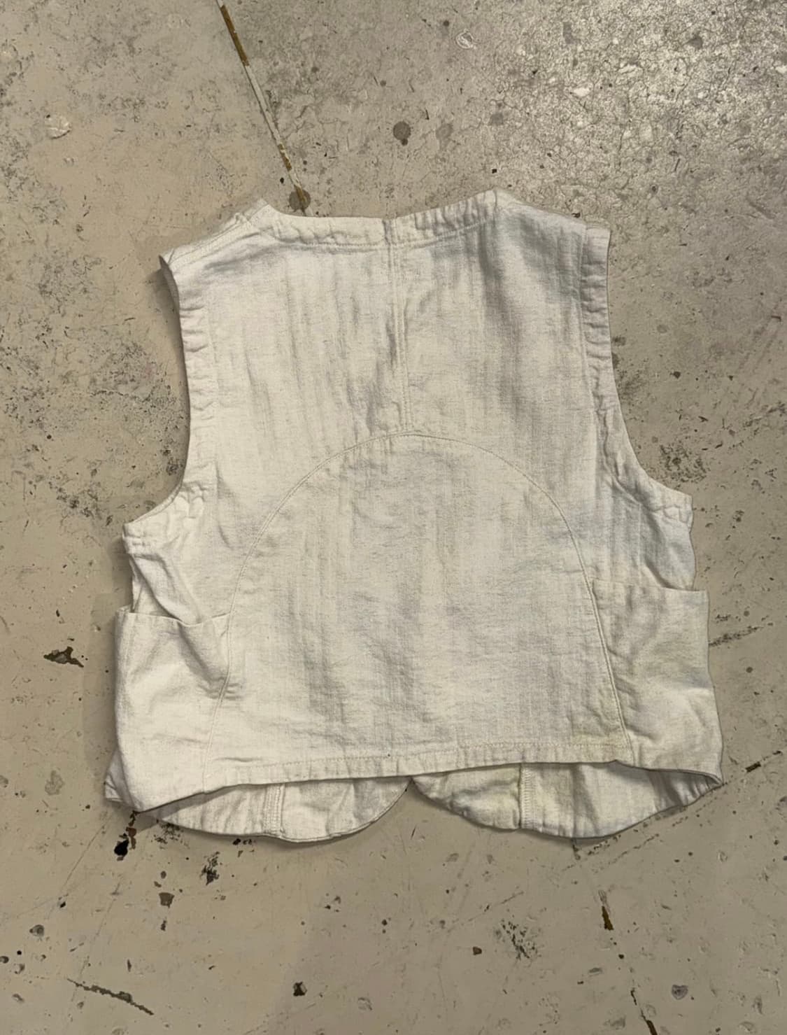 KAPITAL MELTON WOOL VEST 상품이미지3