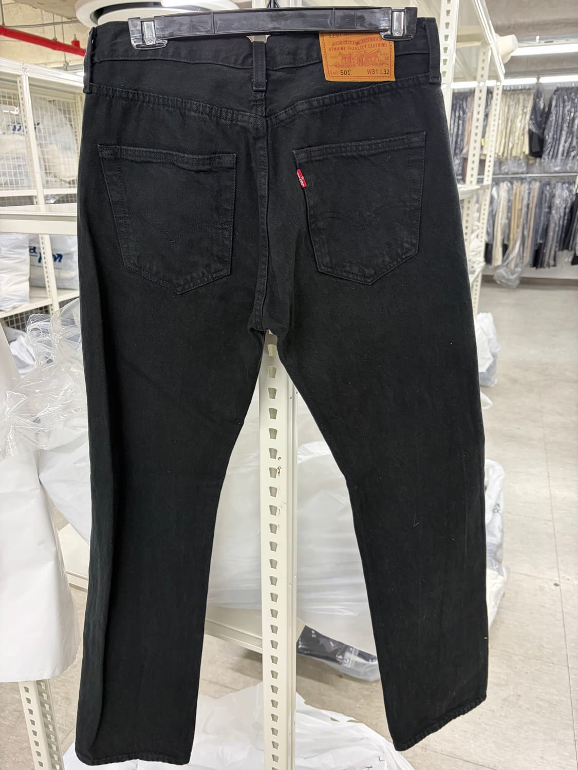 리바이스501 흑청 상품이미지2