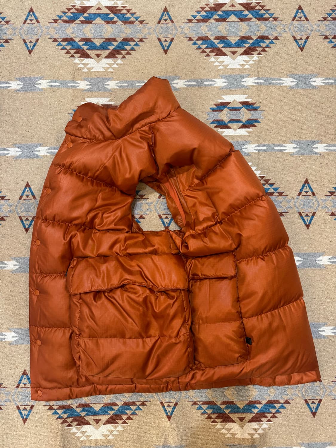 [L][105] 다이와피어39 테크 백팩커 다운 베스트 오렌지 상품이미지8