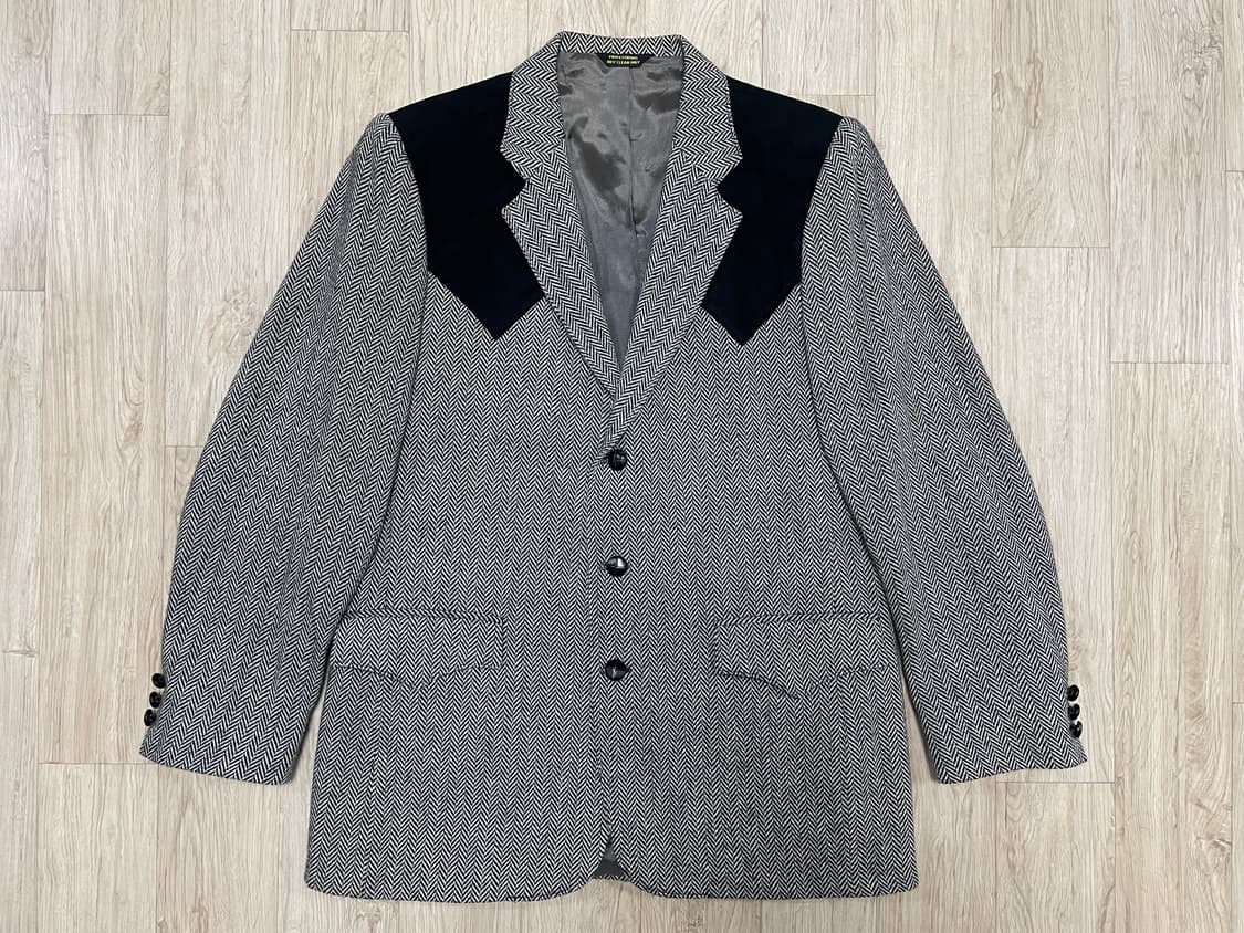 100) 60's HbarC 헤링본 웨스턴자켓(미국제) 상품이미지1