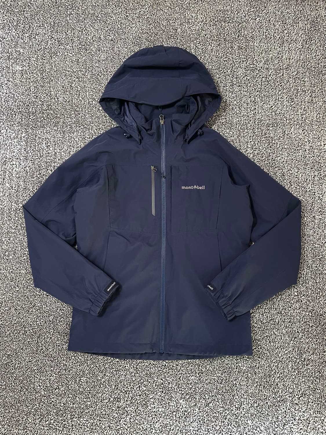 빈티지9. 몽벨 MONT-BELL 바람막이 점퍼 네이비 상품이미지1