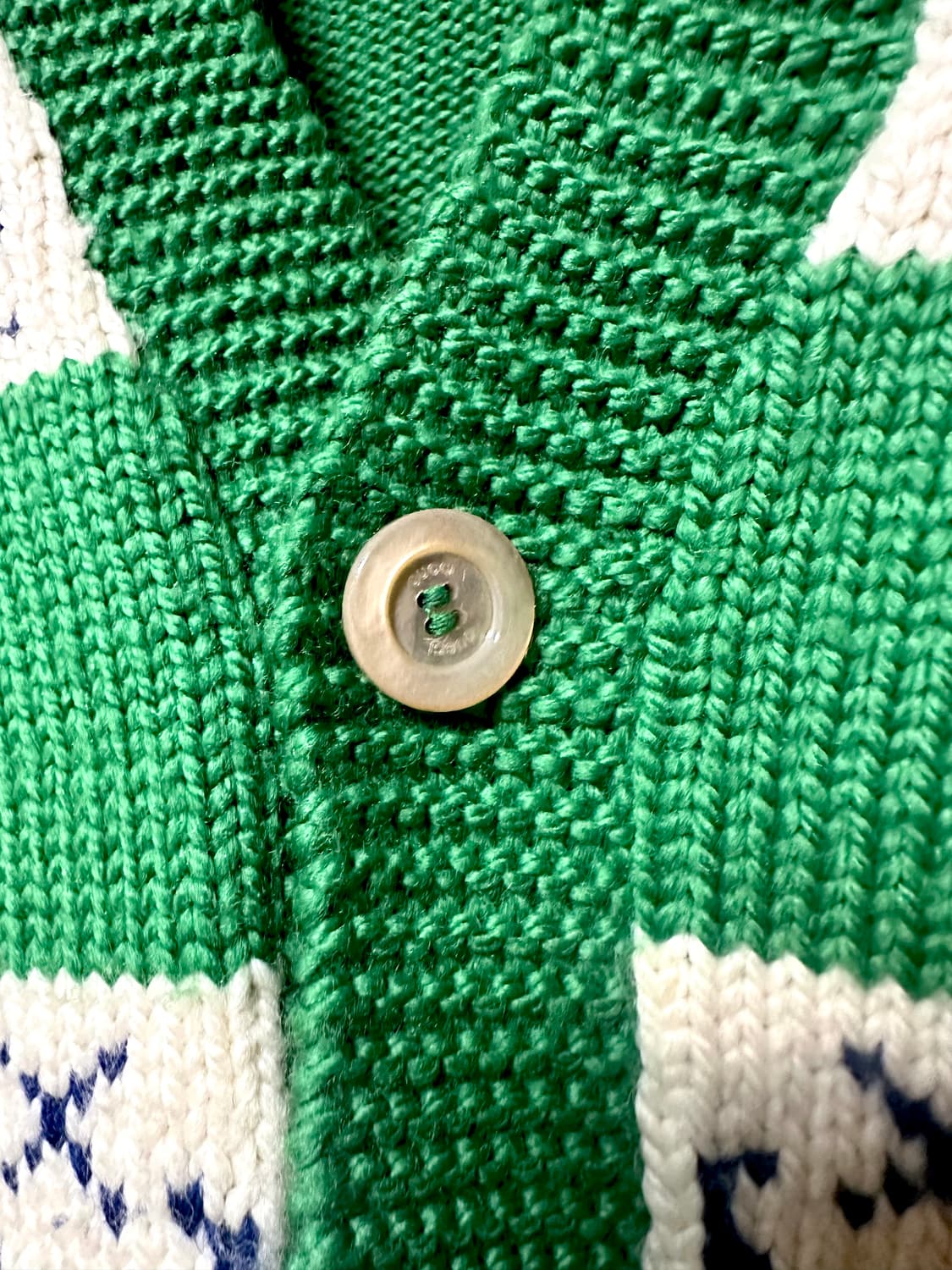 구찌(Gucci) GG 자카드 스트라이프 니트 가디건 상품이미지4