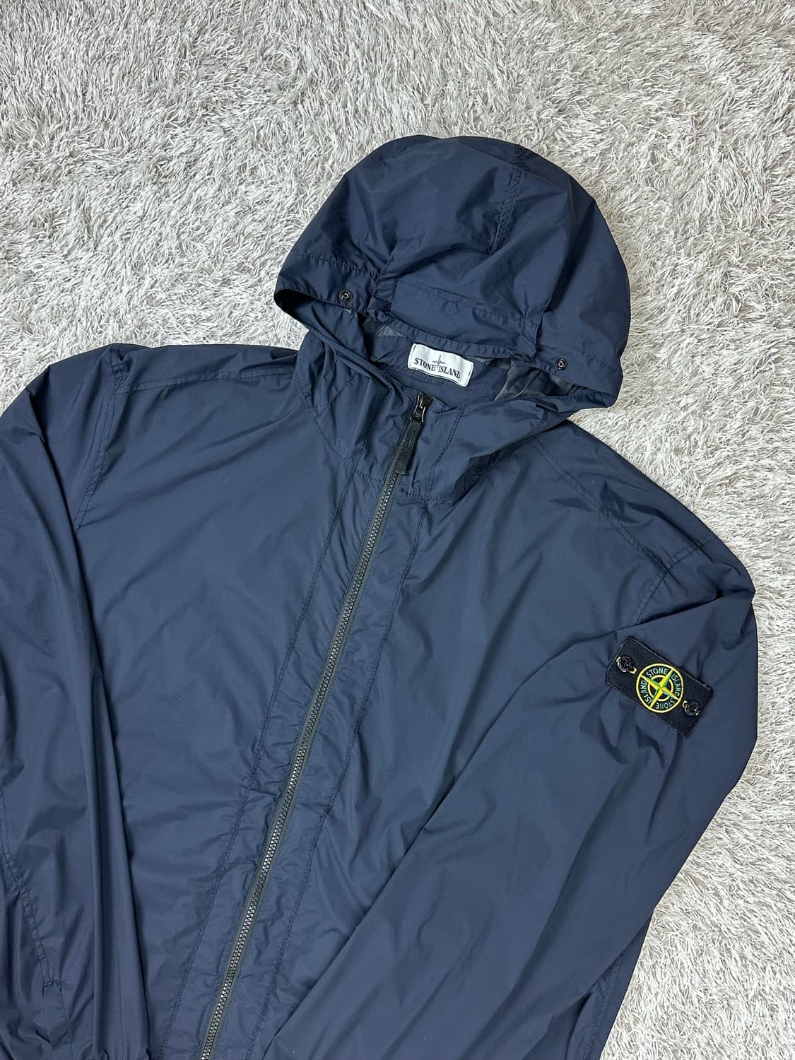 [XXL] 정품 스톤아일랜드 20SS 스킨터치 나일론 TC 후드 바람막이 상품이미지1