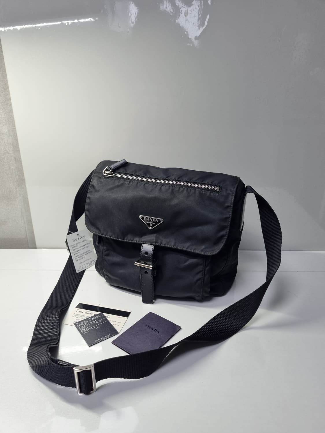 프라다 정품 메신저백 상품이미지1
