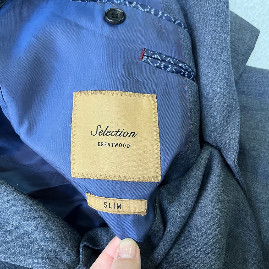 105 블렌우드 슬림핏 정장 자켓 0401M 상품이미지2