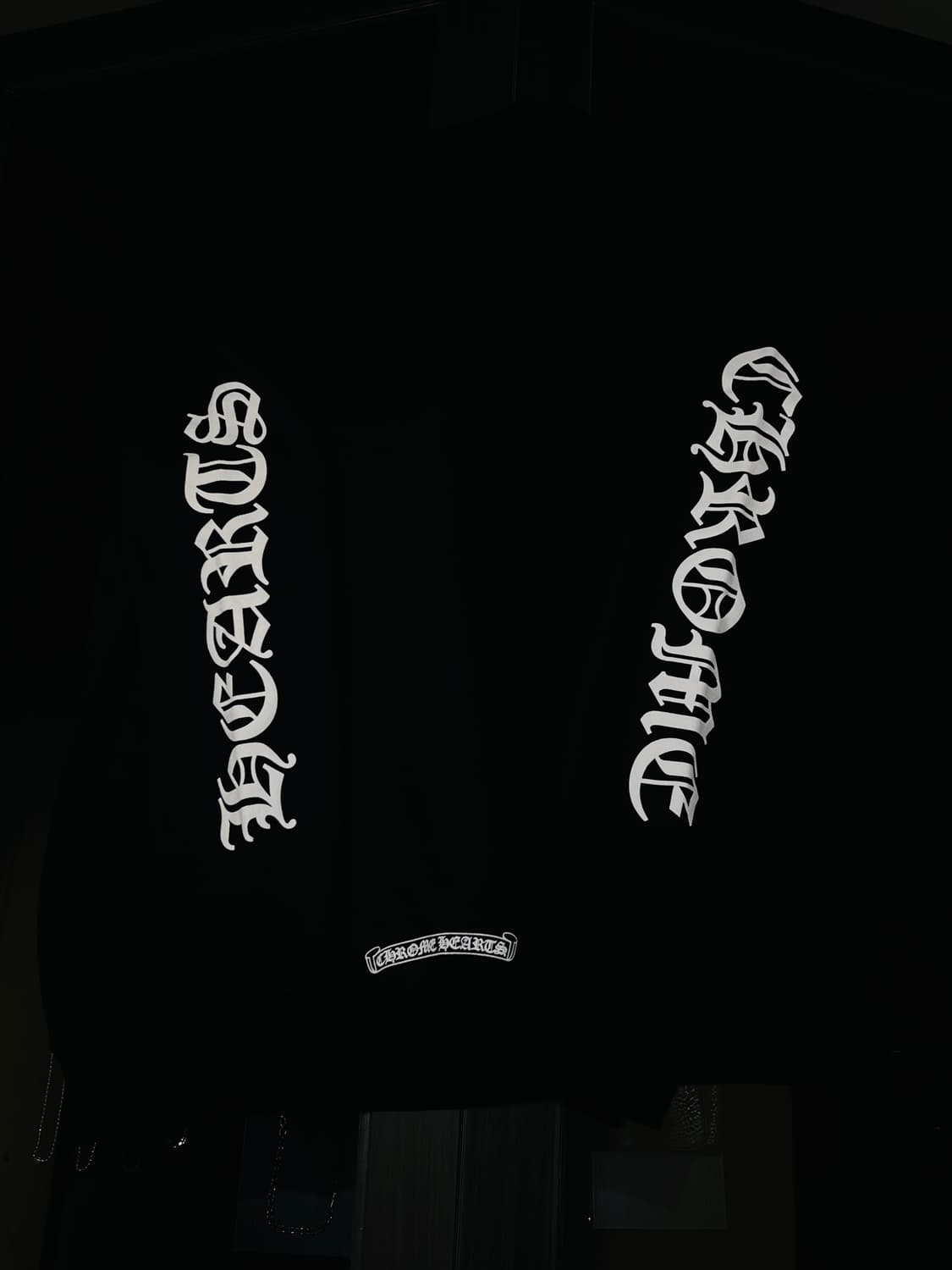 크롬하츠 넥로고 스웻 티셔츠 XL 상품이미지2