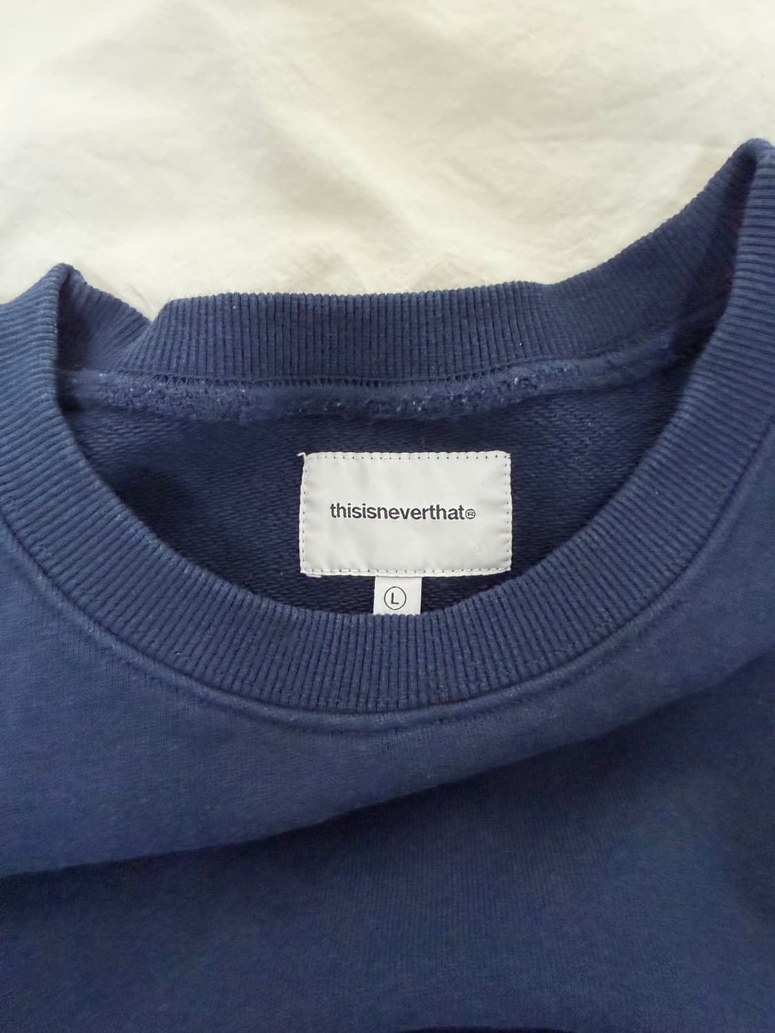 thisisneverthat sweatshirts (navy) 상품이미지2