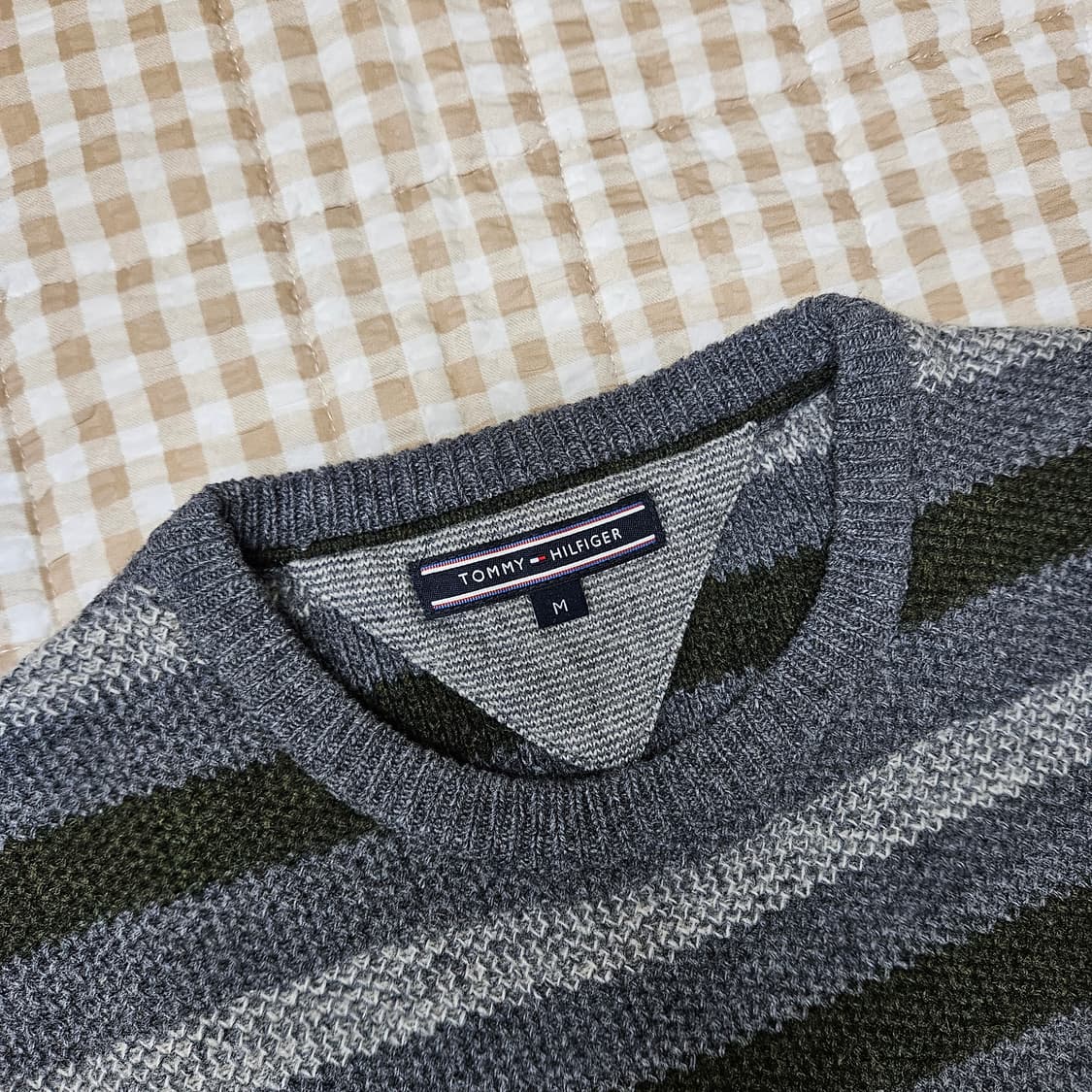 타미힐피거 긴소매 니트 남자100 상품이미지2