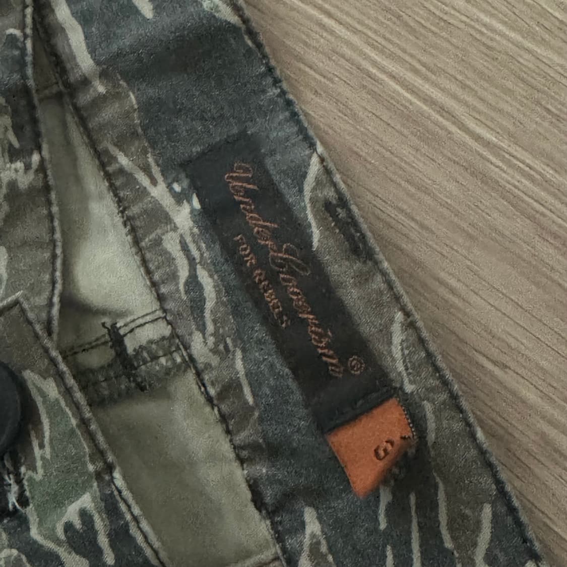 언더커버 06ss 배기컷 그물 카모 카고 쇼츠 / 3 상품이미지4