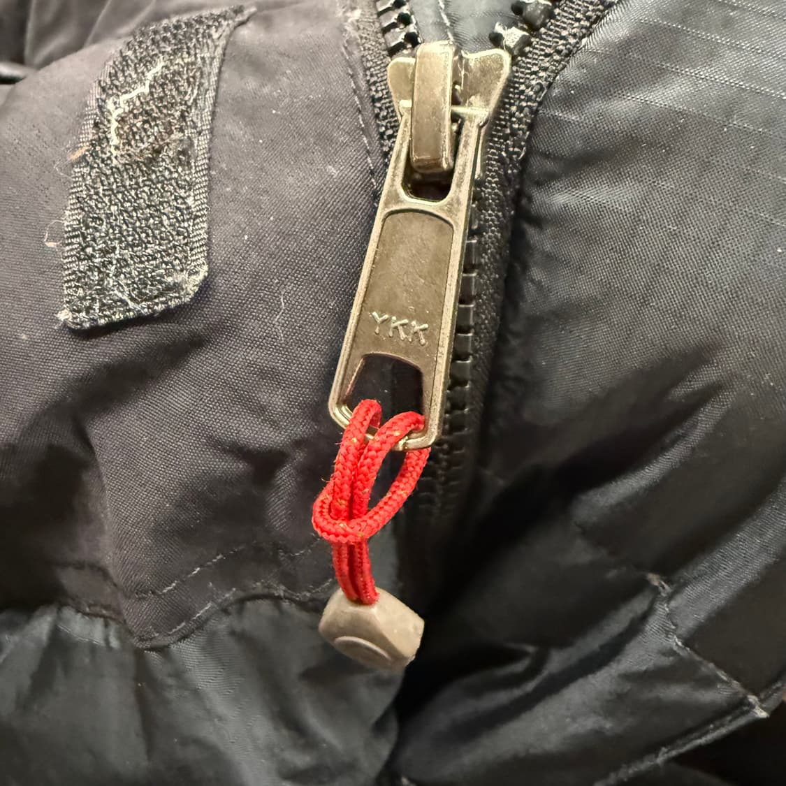 [정품/M] 노스페이스 700 패딩 블랙 눕시 후드 b19 상품이미지8