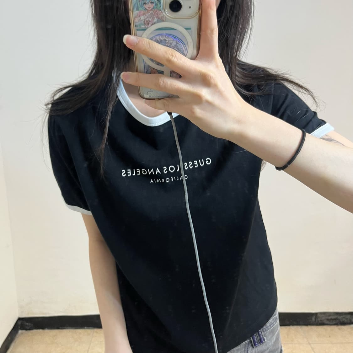 Guess ringer t-shirt  상품이미지2