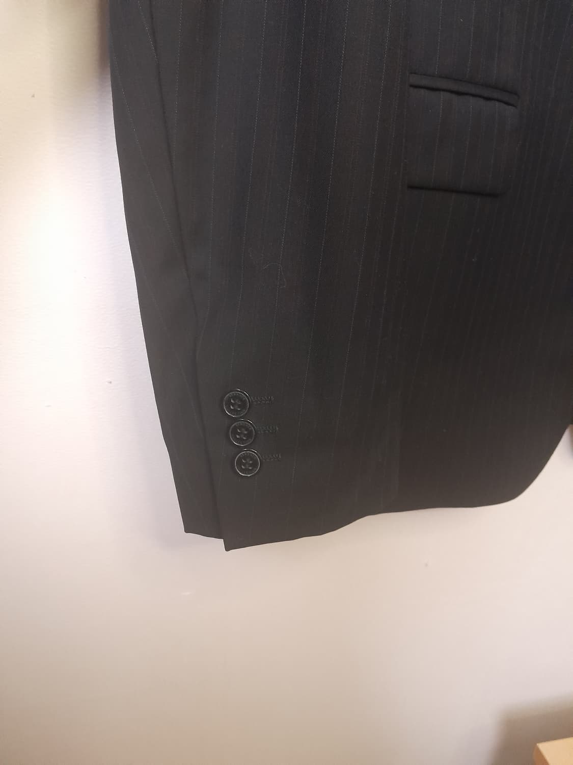 이태리 베르사체 콜렉션 네이비 울블레이져 52/105 상품이미지6