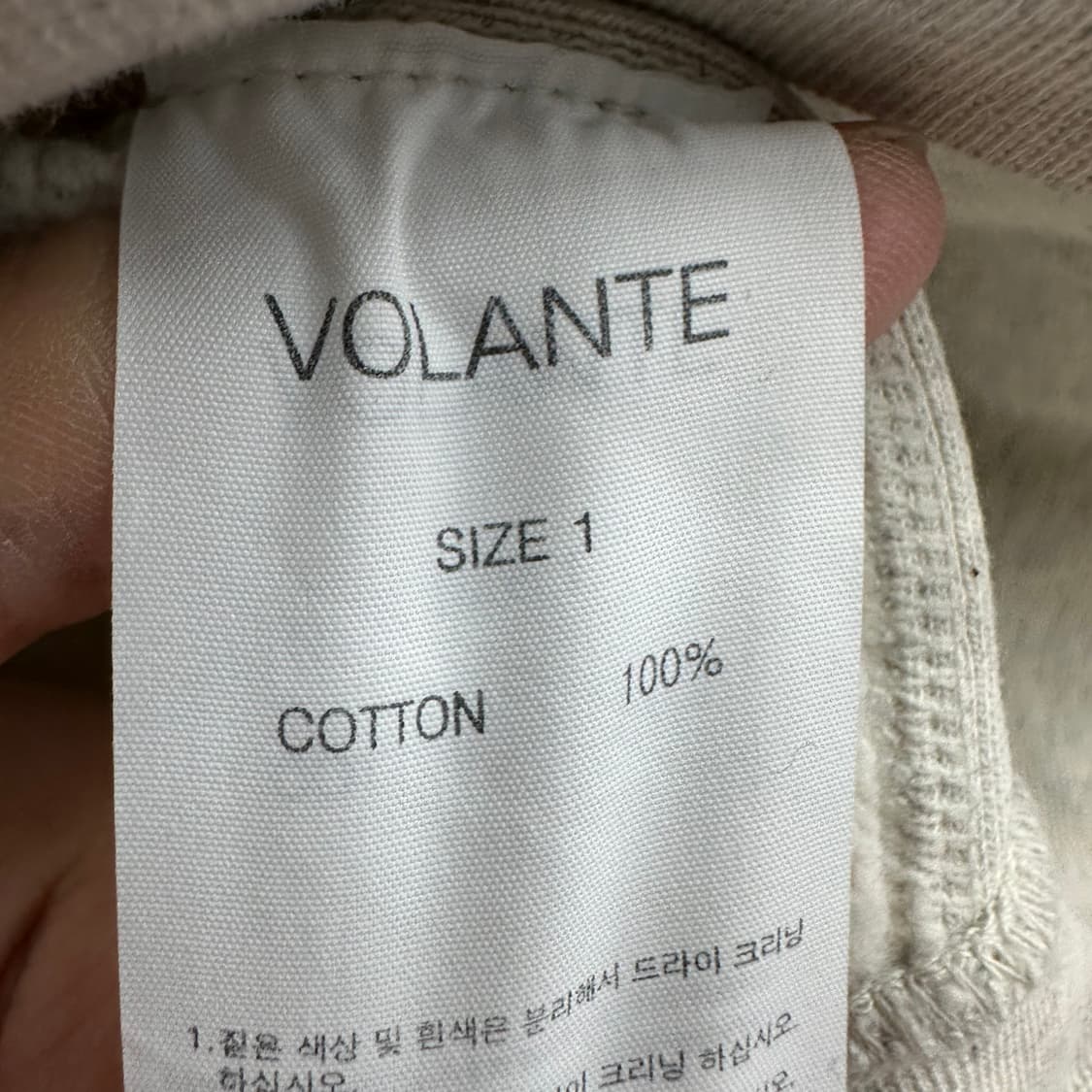 90 볼란테 여자 루즈핏 맨투맨 상품이미지5