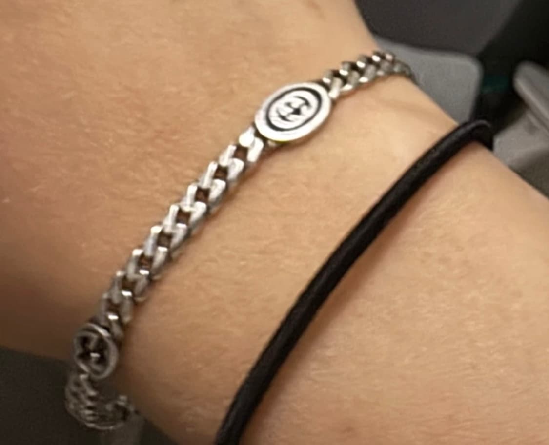 구찌 인터로킹 G 팔찌 17호 상품이미지3