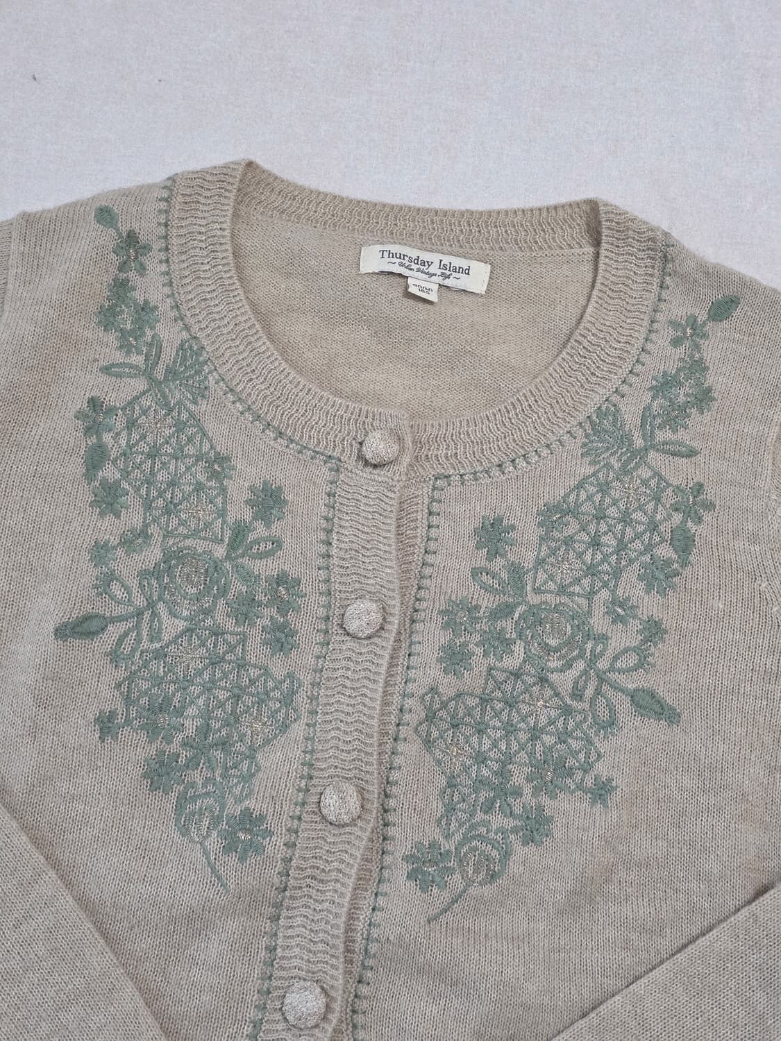 Thursday Island 써스데이아일랜드 알파카혼방 가디건 상품이미지5