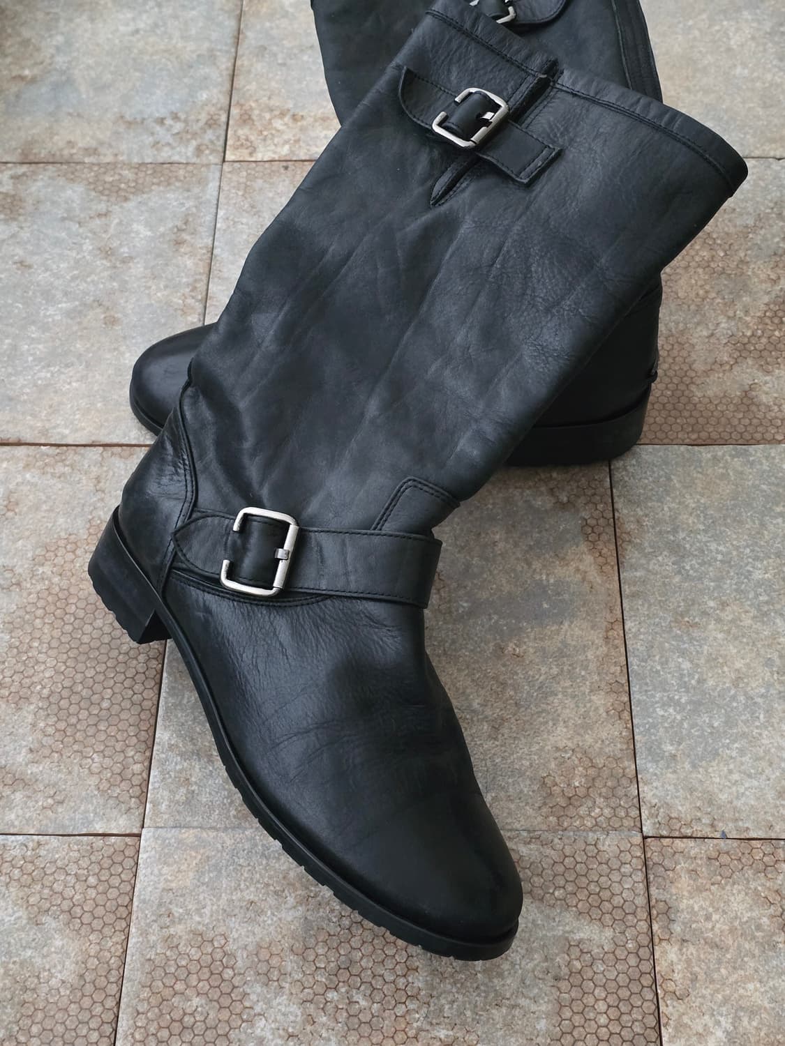 (235)닥스 버클 미들 부츠 상품이미지5