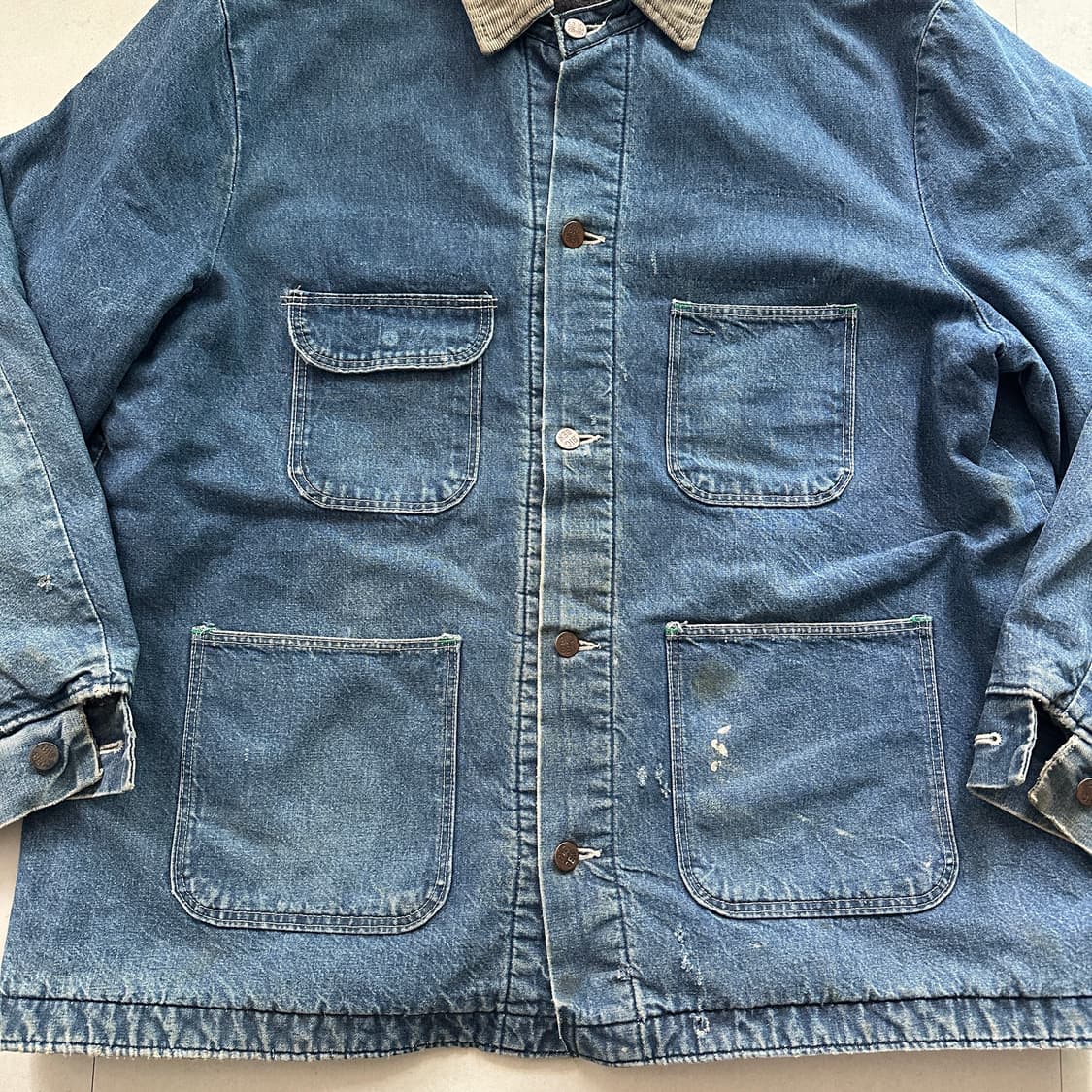 70s 빅벤 Big Ben 랭글러 데님 초어 자켓 42 USA MADE 상품이미지2