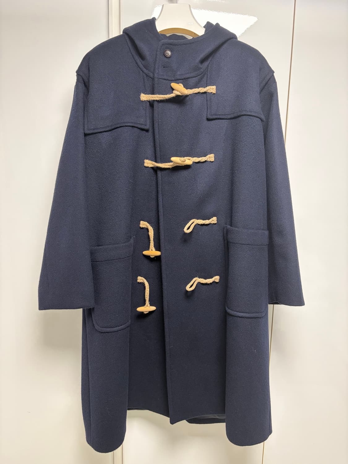말렌 더플 코트 네이비 2사이즈 팝니다 상품이미지2