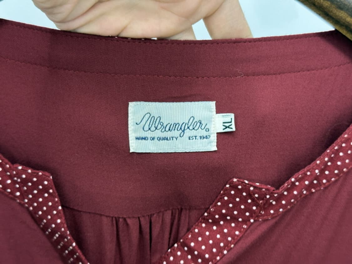 Wrangler 실크 풀오버 셔츠 (L) 상품이미지8