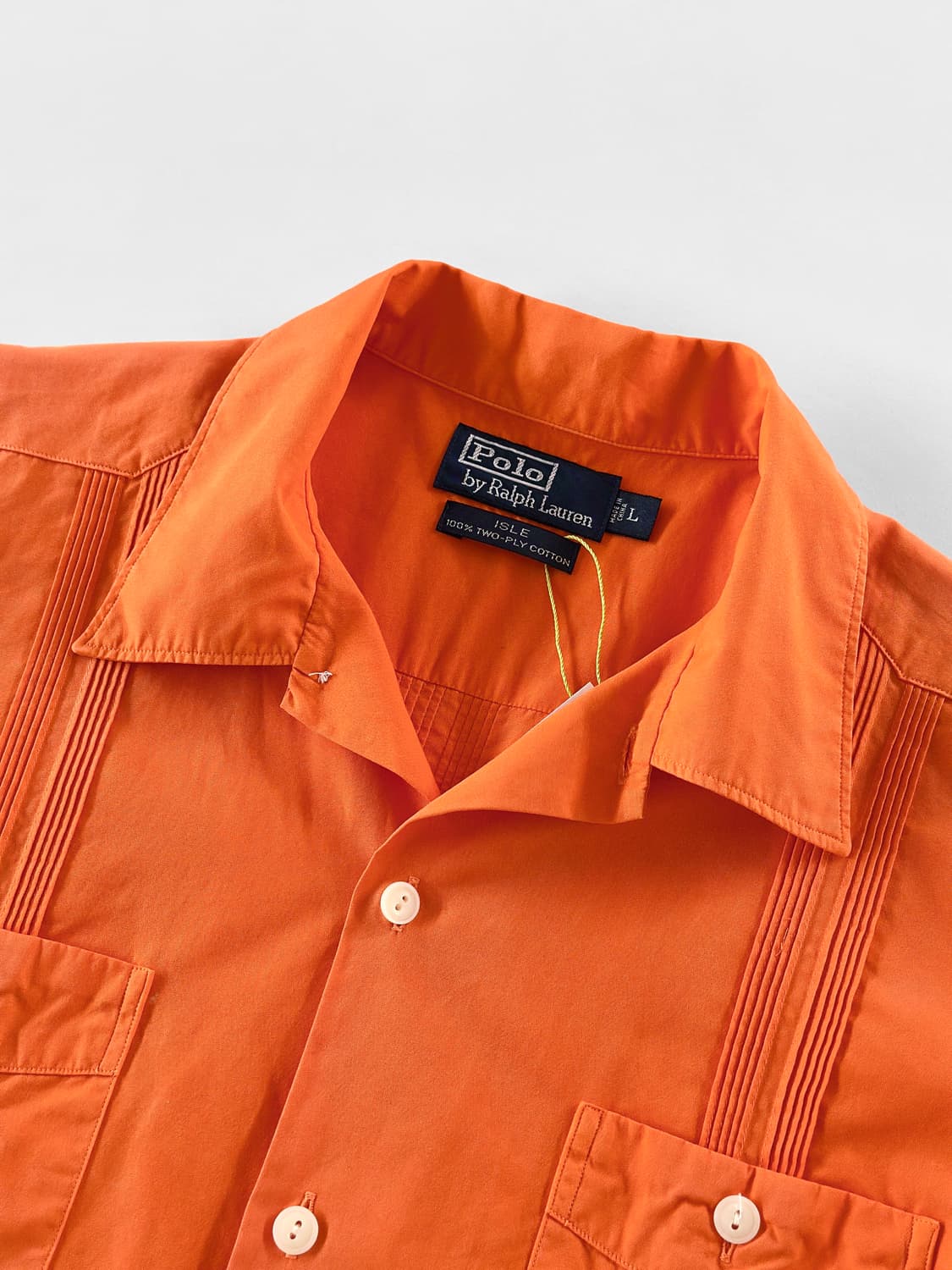 90s 폴로 랄프로렌 ISLE 쿠바 셔츠 상품이미지4
