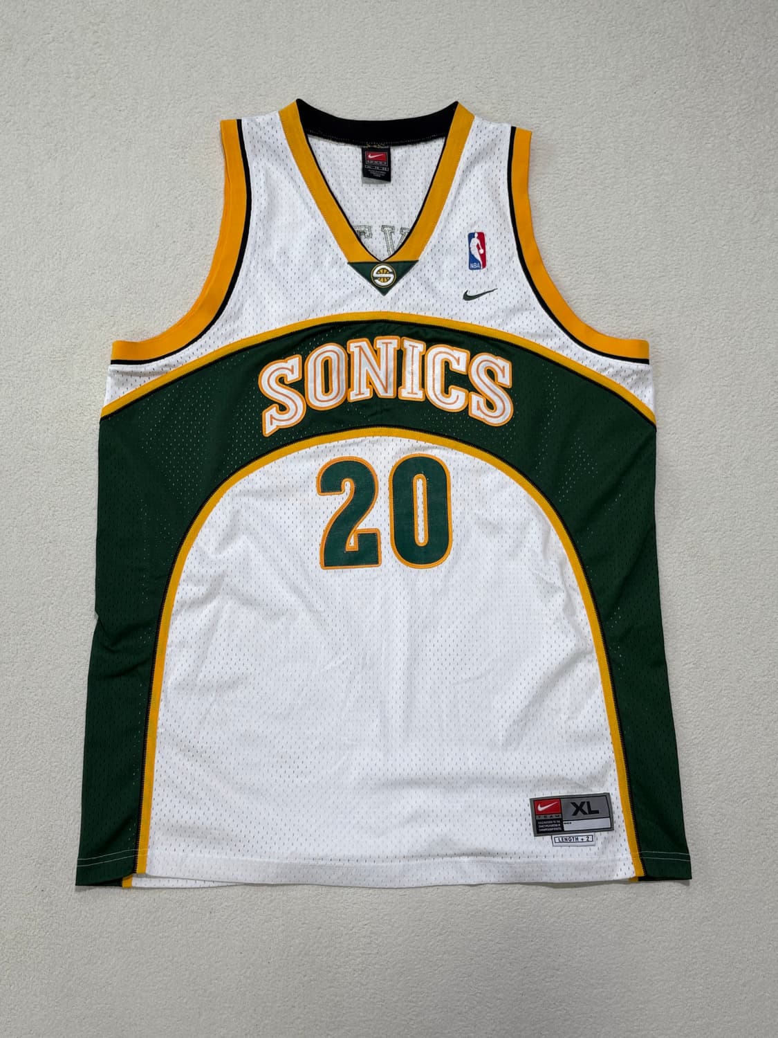 나이키 NBA 시애틀 게리페이튼 농구 유니폼 져지 xl 상품이미지1