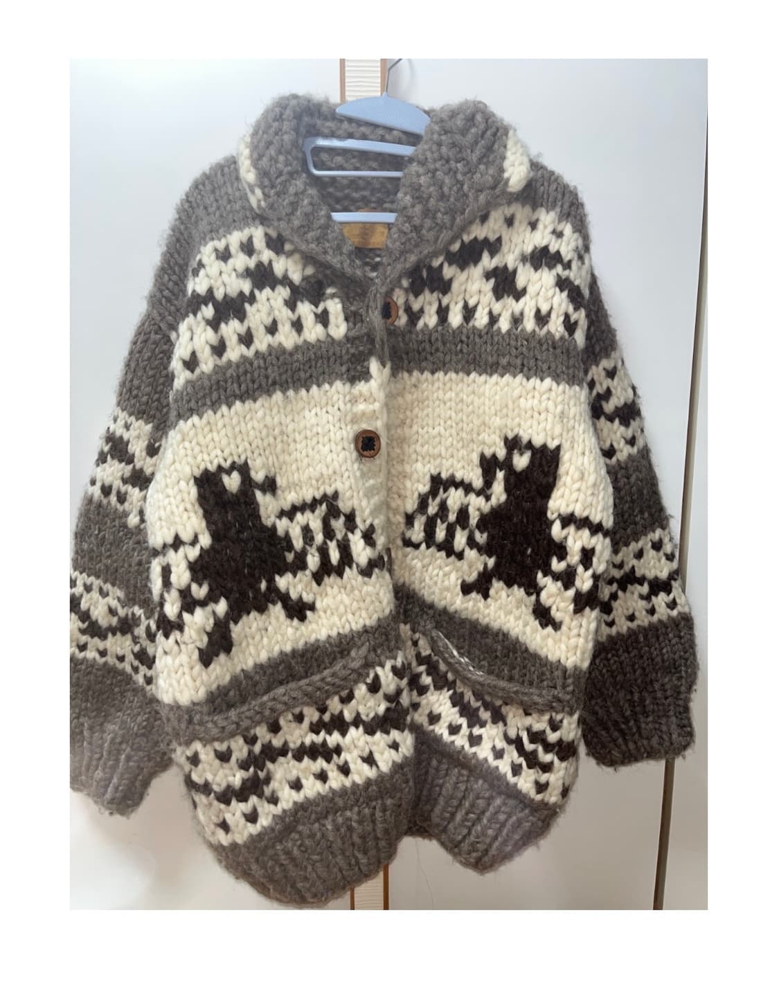 캐나다 빈티지 코위찬 상품이미지1