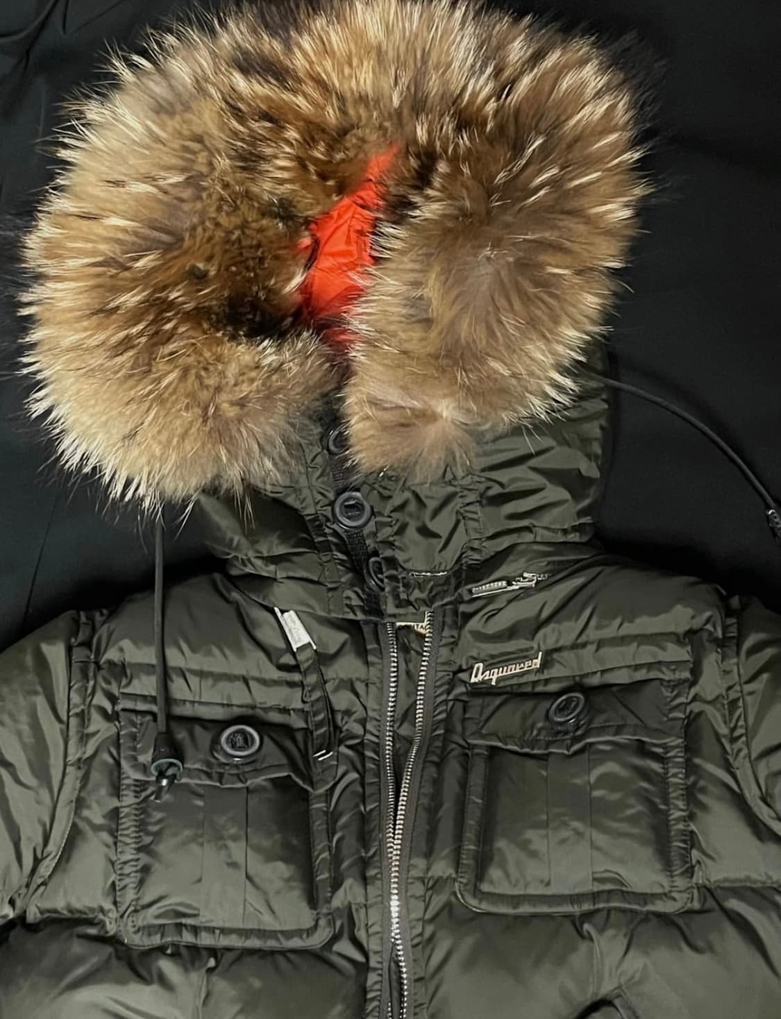 Dsquares2 Raccoon Fur Pocker Jacket 상품이미지3