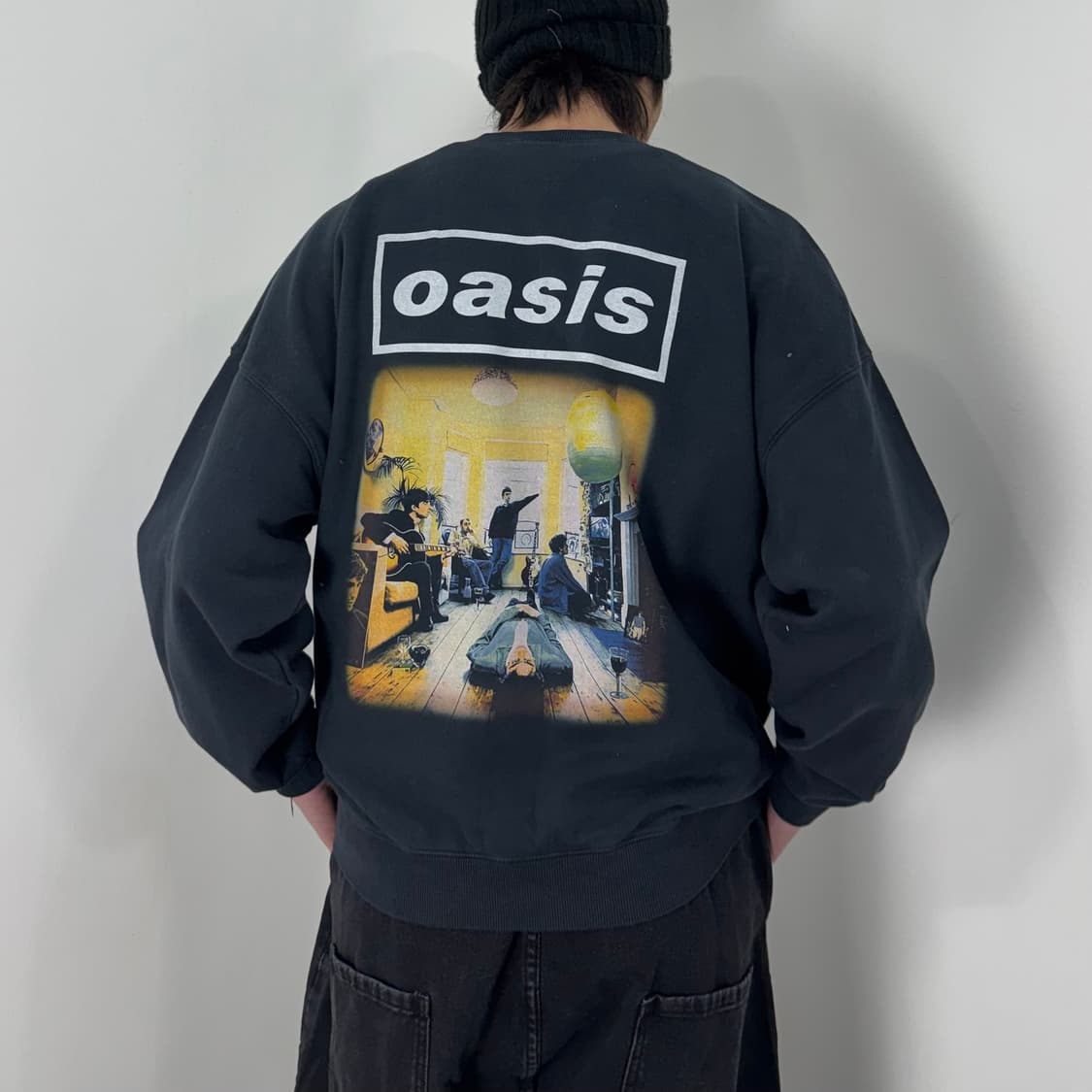 Vtg Oasis Rock Band Sweat Shirts 상품이미지3