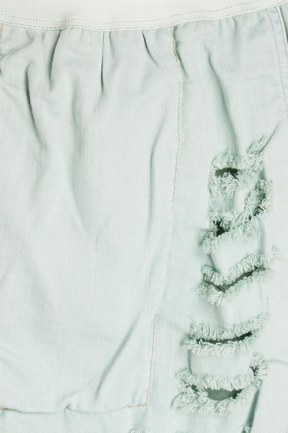 릭오웬스 디스트로이드 데님 스커트 상품이미지10