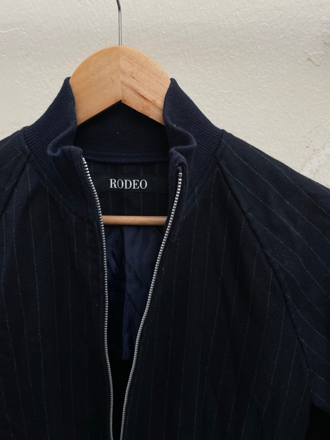 Rodeo 울 스트라이프 블루종 s 상품이미지4