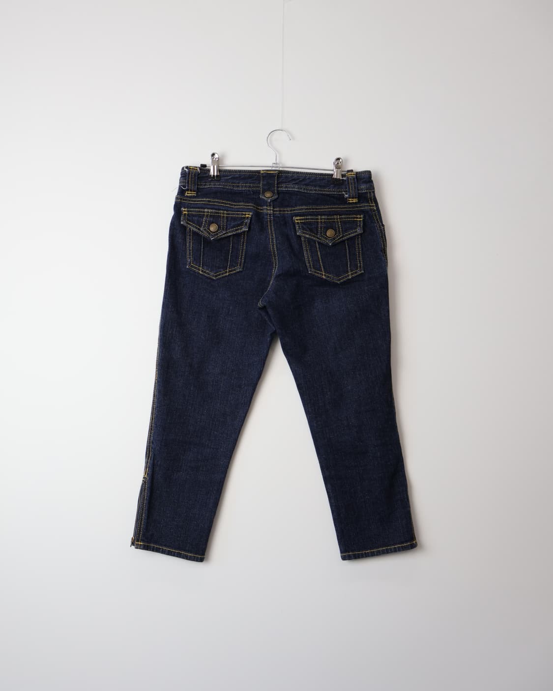 Jpn Dark Denim Capri Pants 상품이미지7