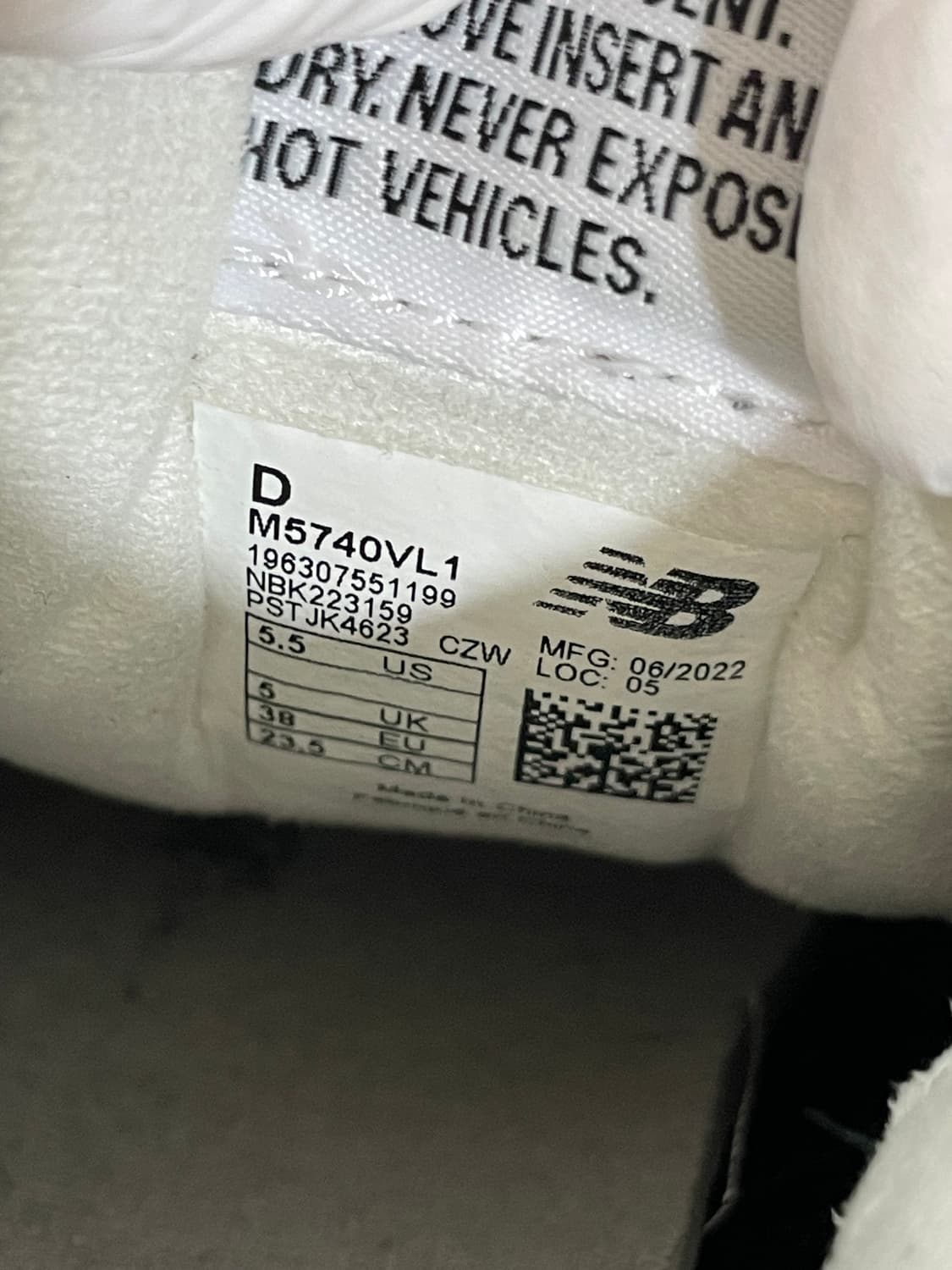 617) 뉴발란스 5740 빈티지 럭스 마그넷 235mm 상품이미지9