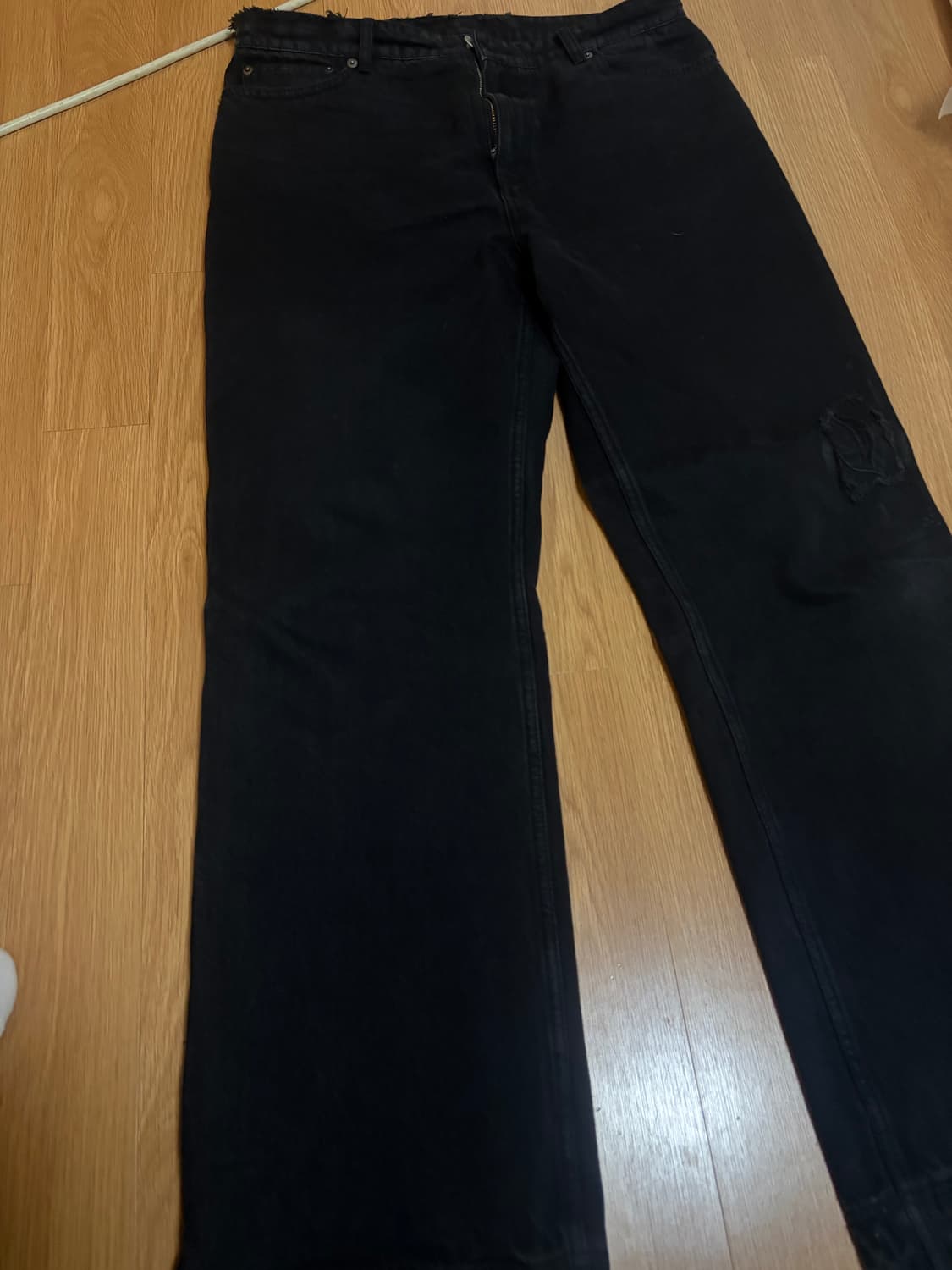 [xl] ep08 데님진 블랙 상품이미지6