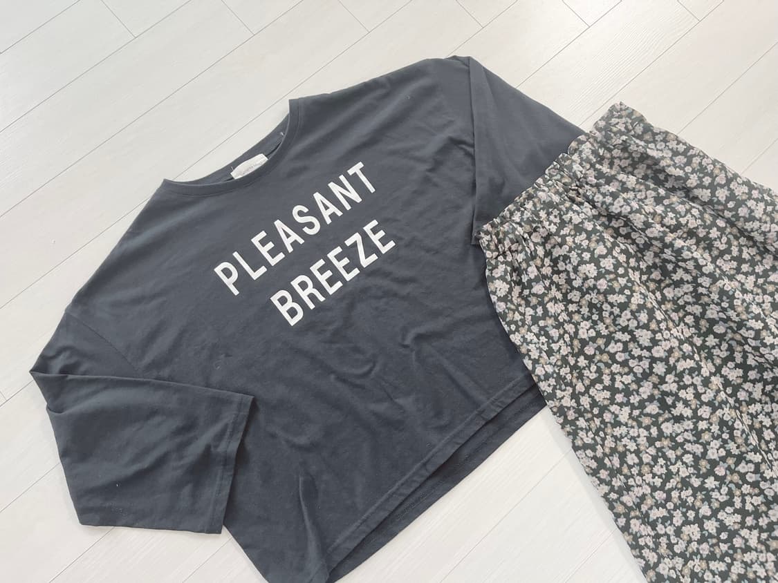 Samansamos2칠부티셔츠 ehkasopo스커트세트 상품이미지2