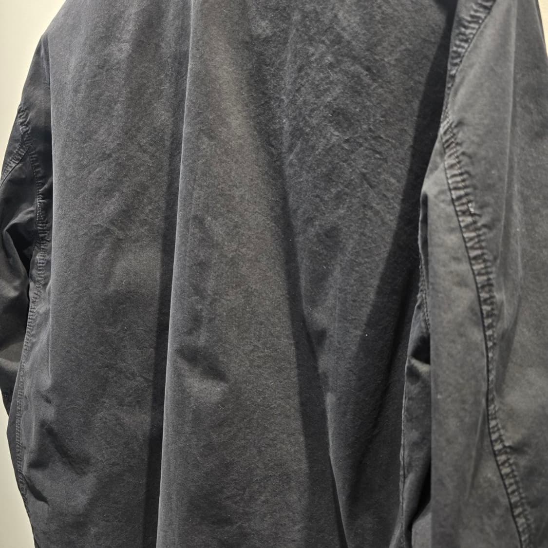 [중고/정품] 스톤 아일랜드 올드 이펙트 투포켓 오버셔츠 XL 상품이미지5