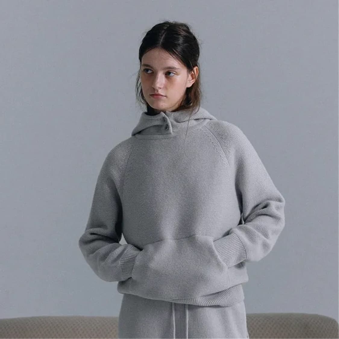 헤이그 후드 니트 상품이미지1