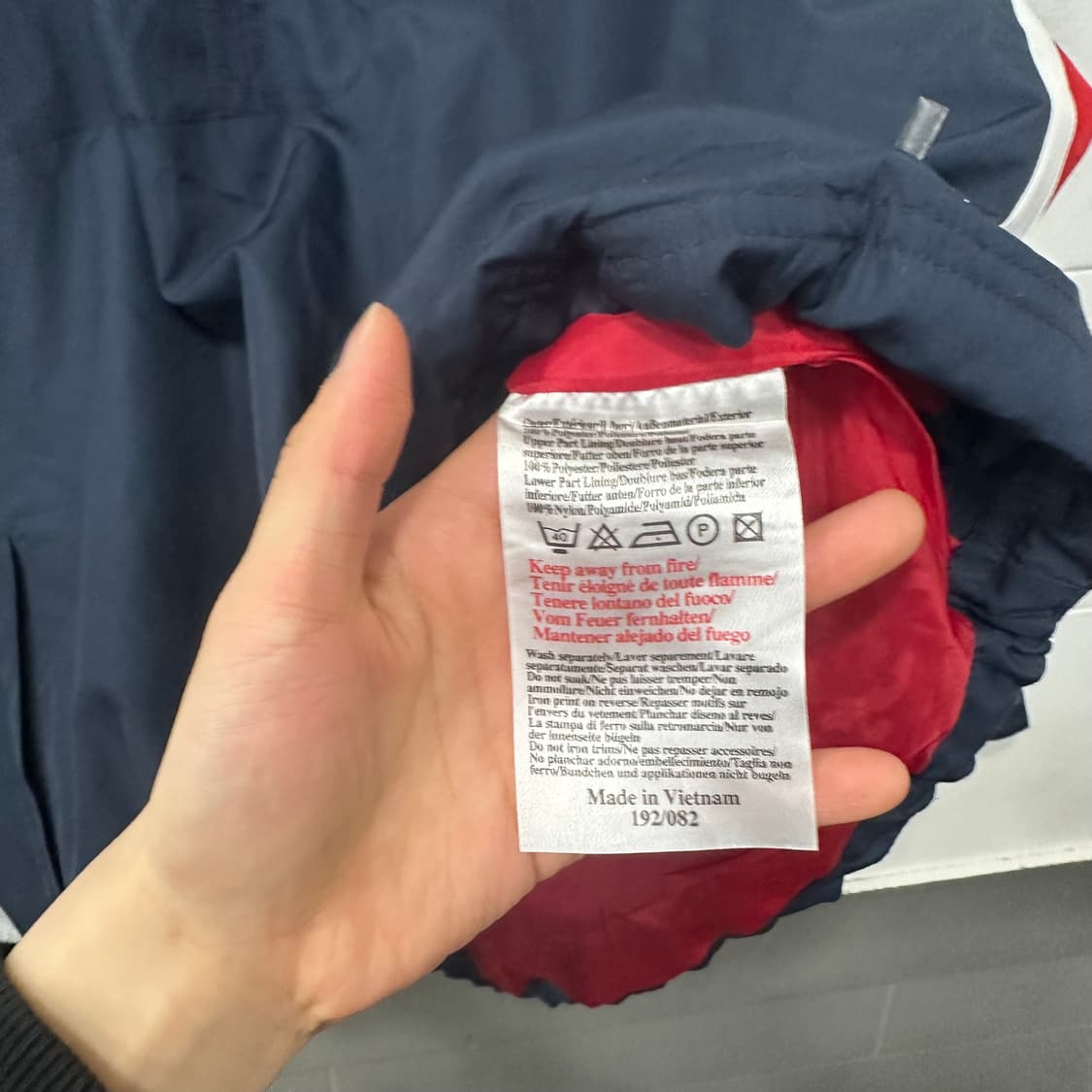 엄브로 잉글랜드 반집업 바람막이 상품이미지4