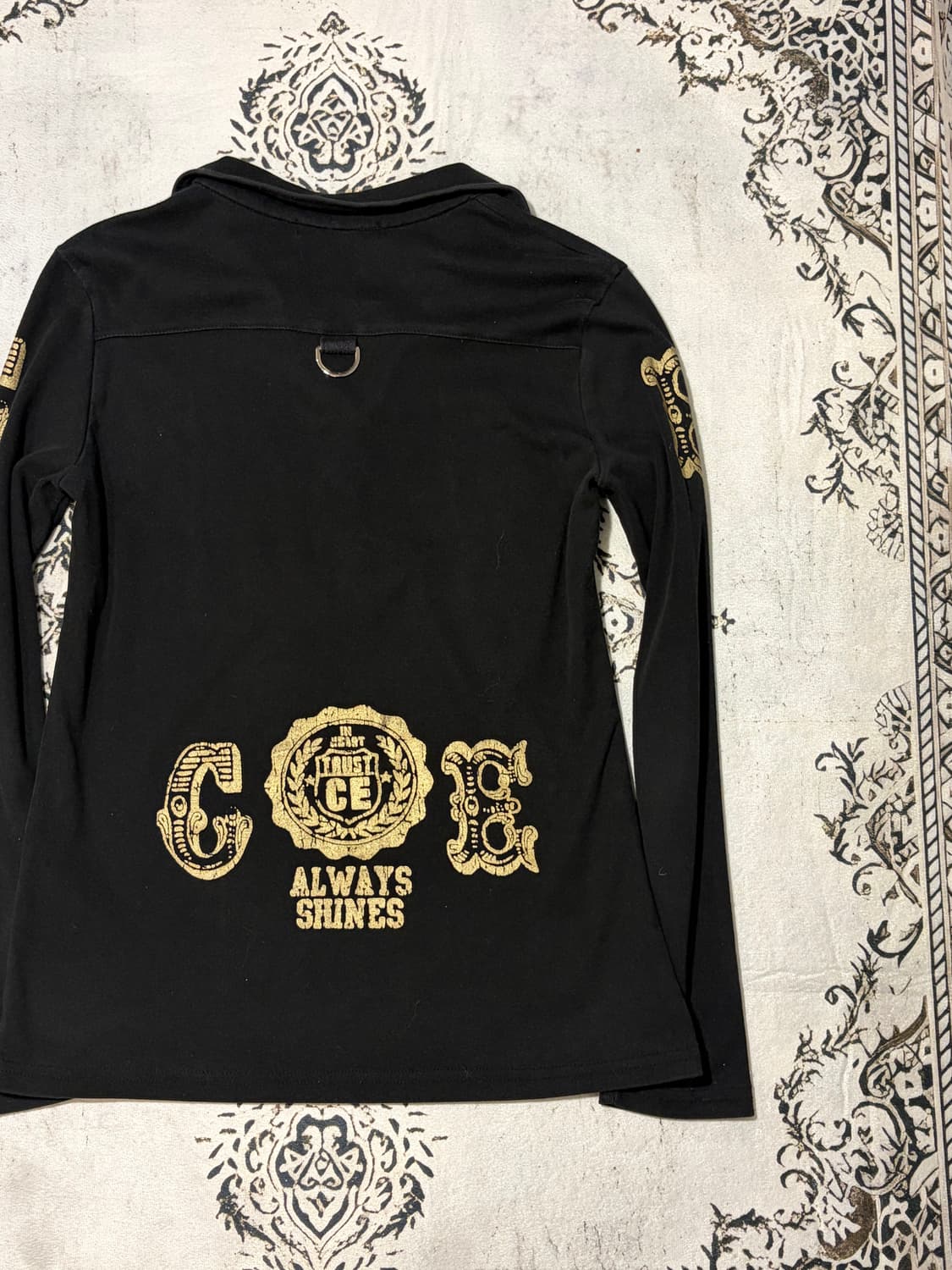 00‘s eyelet gold cubic long sleeve 상품이미지8