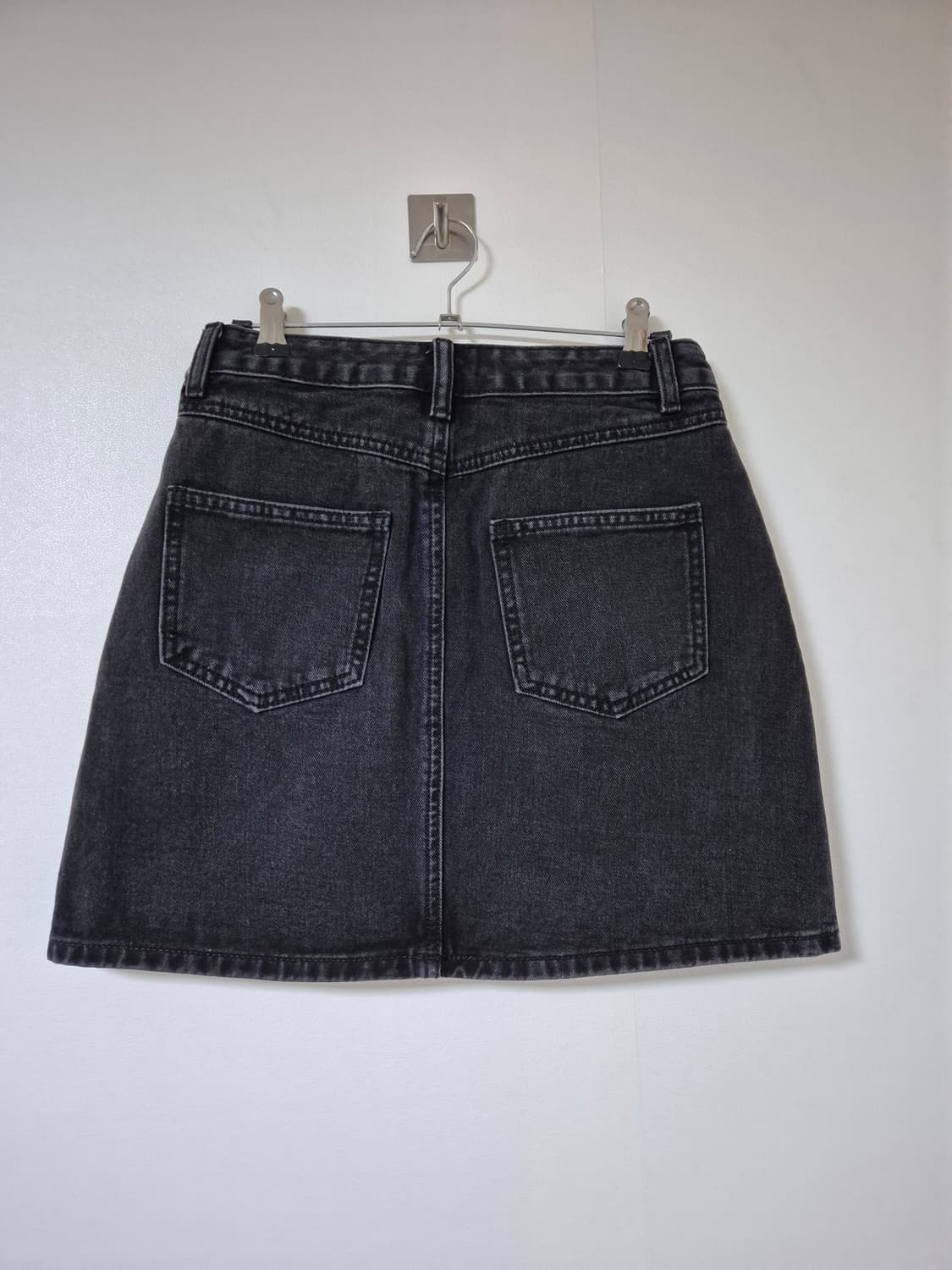 무신사스탠다드 우먼즈 데님 미니 스커트 상품이미지5