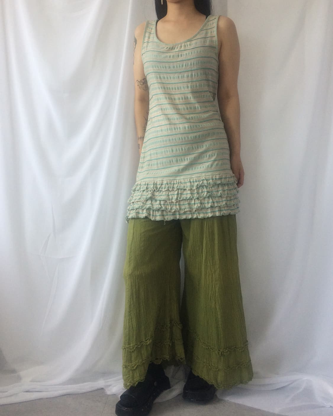 Wide cotton pants 상품이미지5