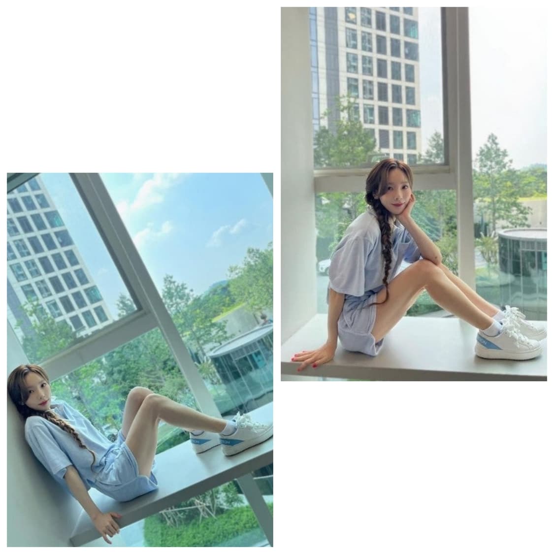 정품)급처명품세탁완료상태좋음!루이비통 리본 타임아웃 태연 스니커즈 운동화 상품이미지2