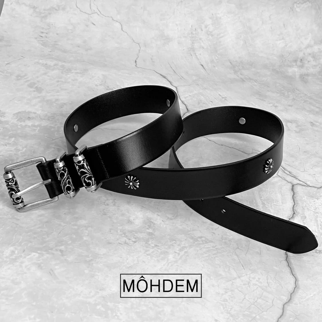 [리얼레더] 투링 크롬 소가죽 벨트 상품이미지9