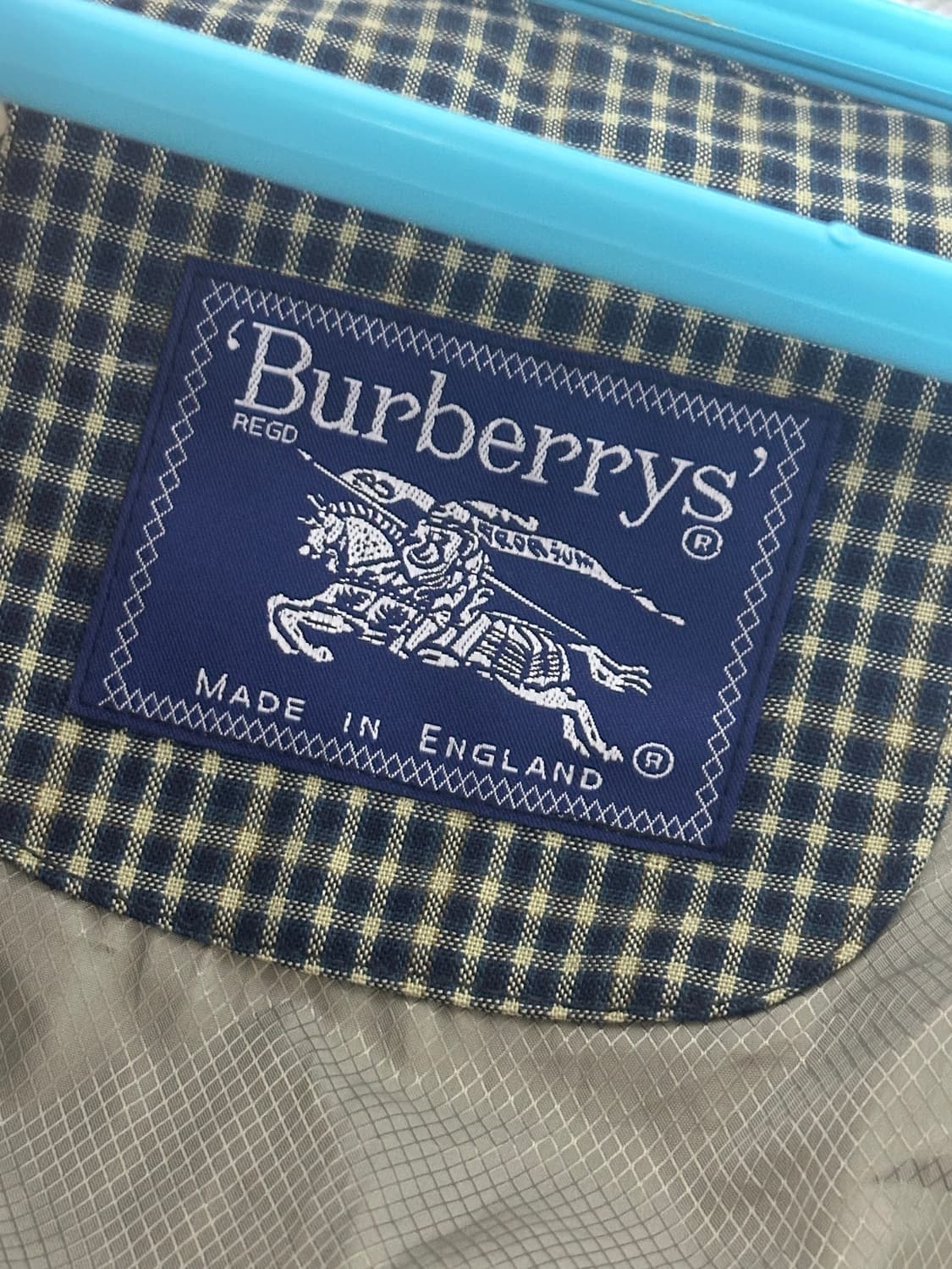 버버리 90's 블루종 상품이미지4