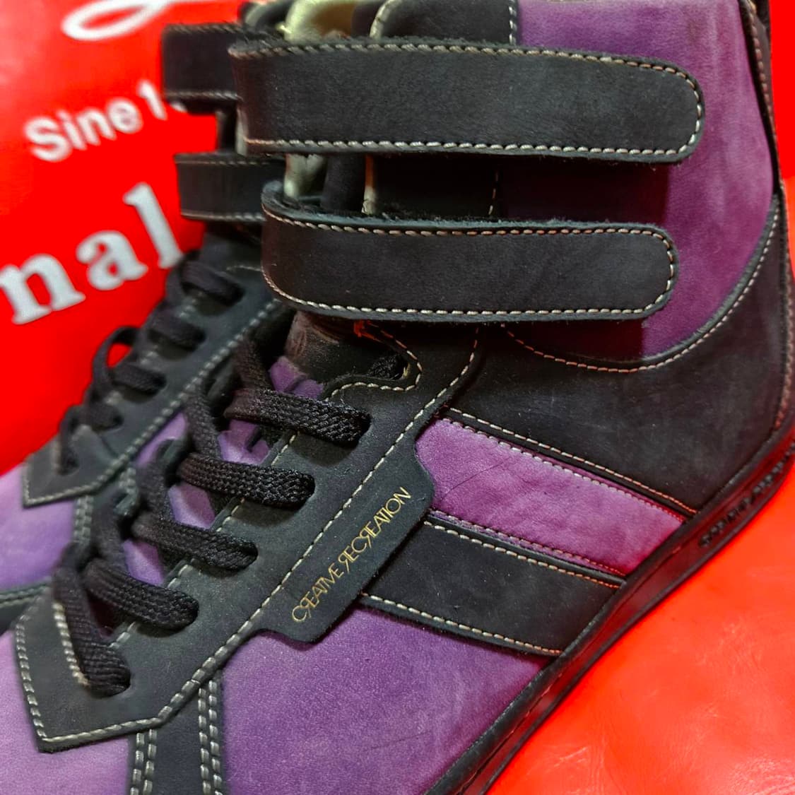 크리에티브 레코레이션 디코코 셀렉트 하이탑 가죽 스니커즈 상품이미지3